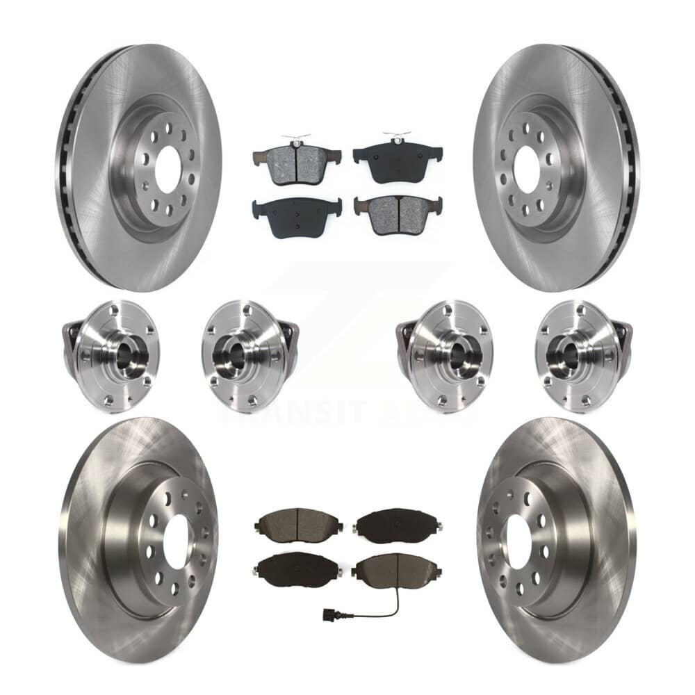 Transit Auto - KBB-115242 - Front and Rear Wheel Bearing and Hub Assembly Kits