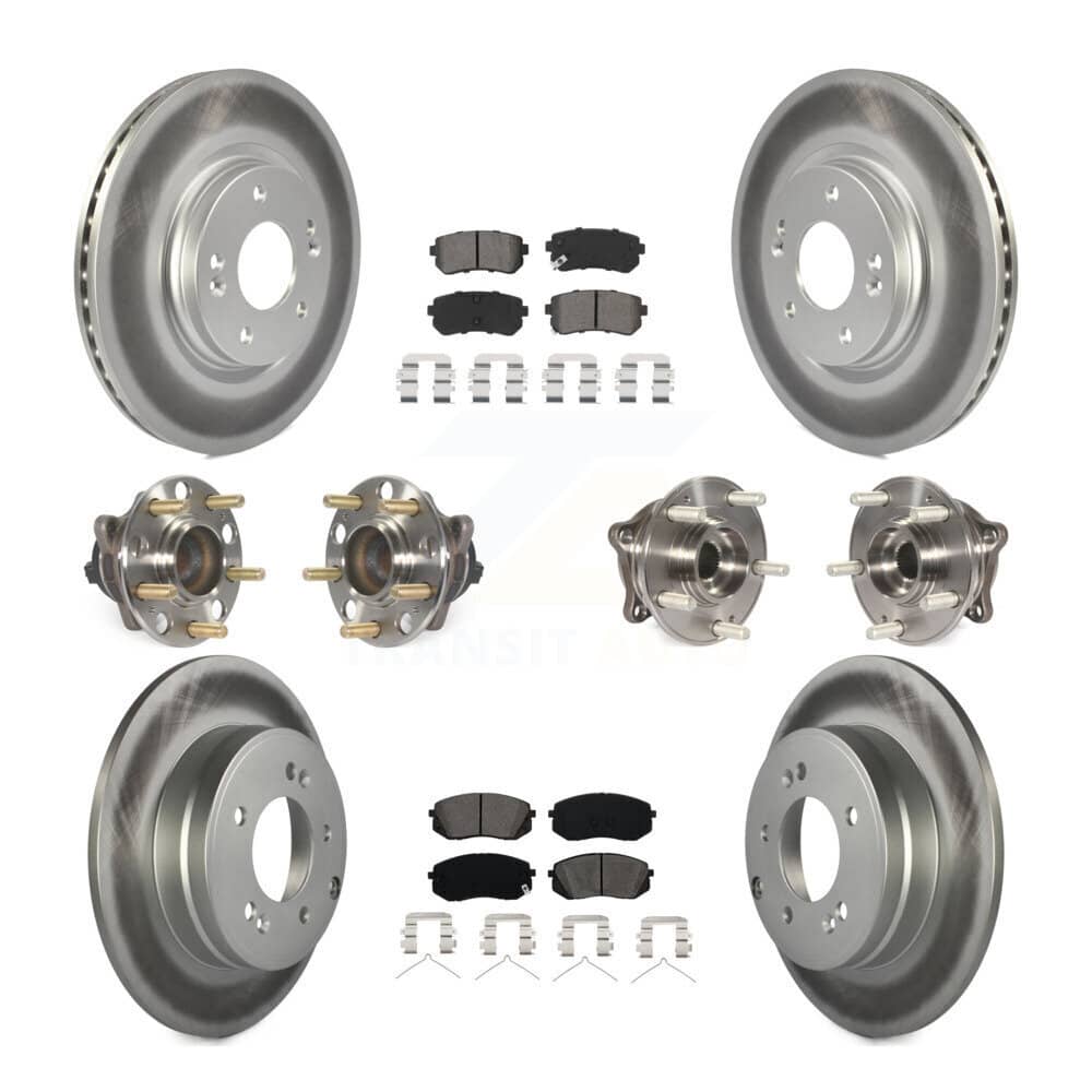Transit Auto - KBB-115275 - Front and Rear Wheel Bearing and Hub Assembly Kits