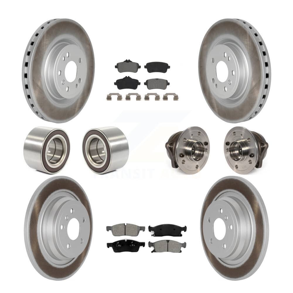 Transit Auto - KBB-115309 - Front and Rear Wheel Bearing and Hub Assembly Kits