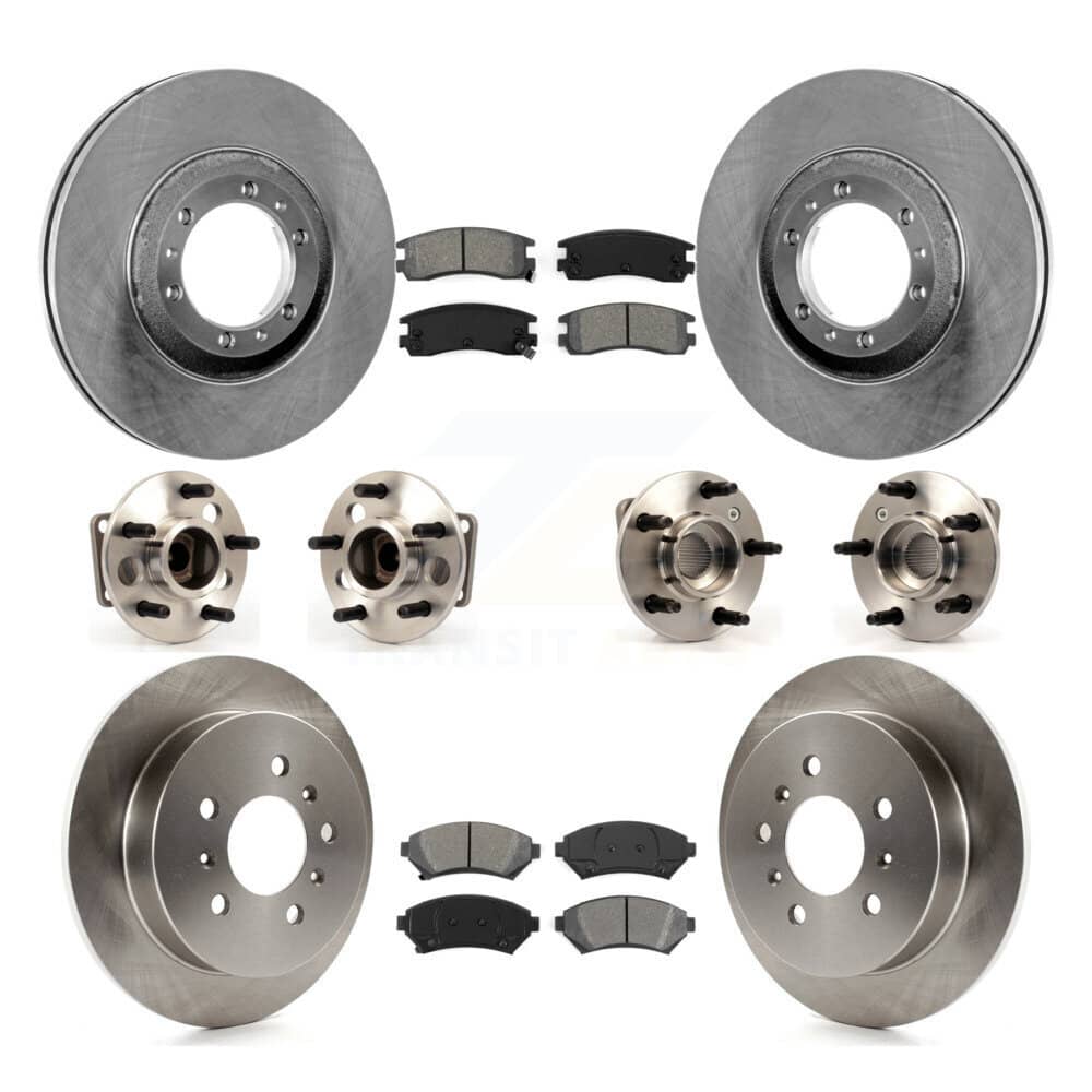 Transit Auto - KBB-115350 - Front and Rear Wheel Bearing and Hub Assembly Kits