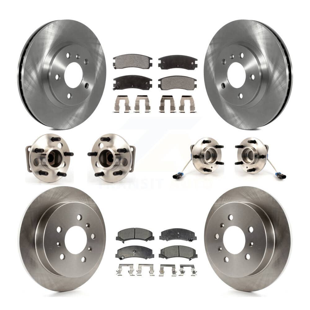 Transit Auto - KBB-115365 - Front and Rear Wheel Bearing and Hub Assembly Kits
