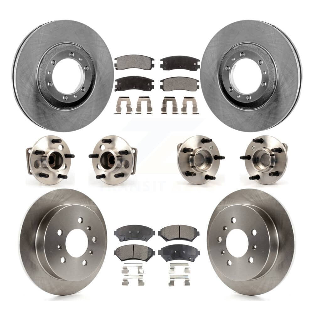 Transit Auto - KBB-115367 - Front and Rear Wheel Bearing and Hub Assembly Kits