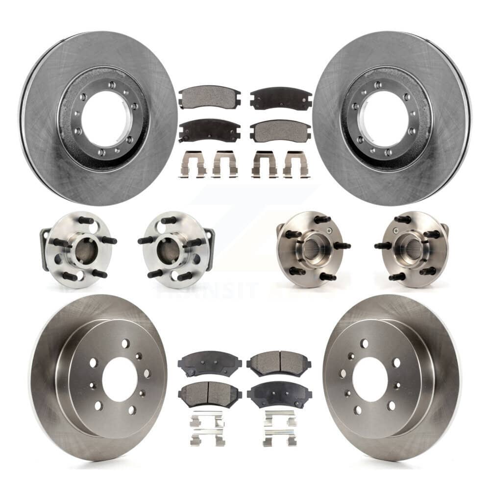 Transit Auto - KBB-115369 - Front and Rear Wheel Bearing and Hub Assembly Kits