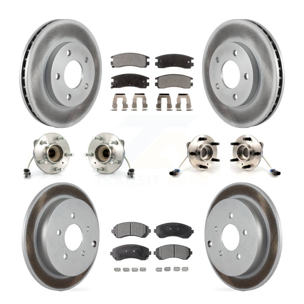 Transit Auto - KBB-115400 - Front and Rear Wheel Bearing and Hub Assembly Kits