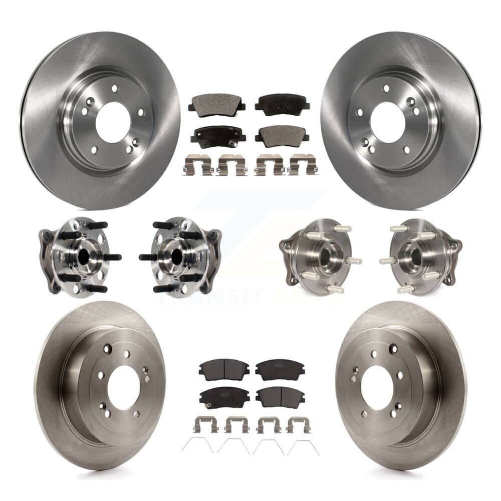 Transit Auto - KBB-115415 - Front and Rear Wheel Bearing and Hub Assembly Kits
