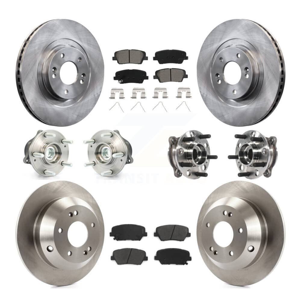 Transit Auto - KBB-115418 - Front and Rear Wheel Bearing and Hub Assembly Kits