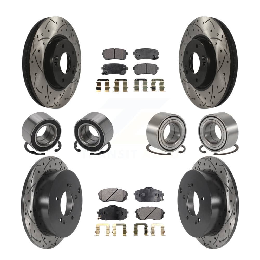 Transit Auto - KBB-115520 - Front and Rear Wheel Bearing Kits