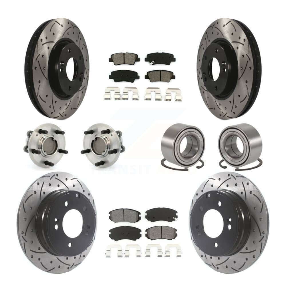 Transit Auto - KBB-115525 - Front and Rear Wheel Bearing Kits