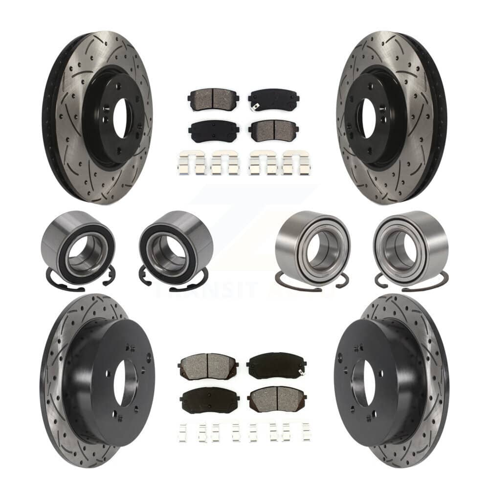 Transit Auto - KBB-115593 - Front and Rear Wheel Bearing Kits