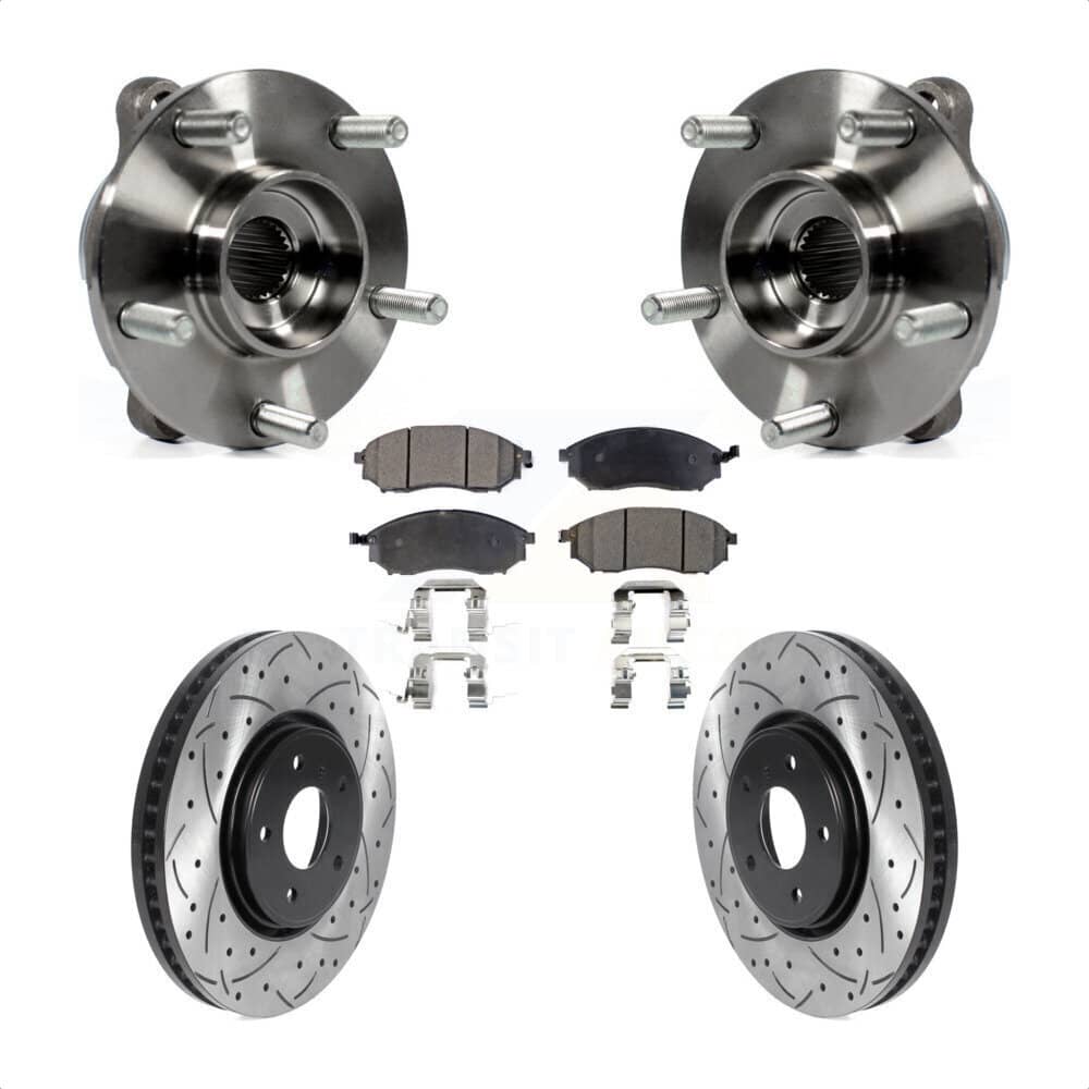 Transit Auto - KBB-115799 - Front Wheel Bearing and Hub Assembly Kits