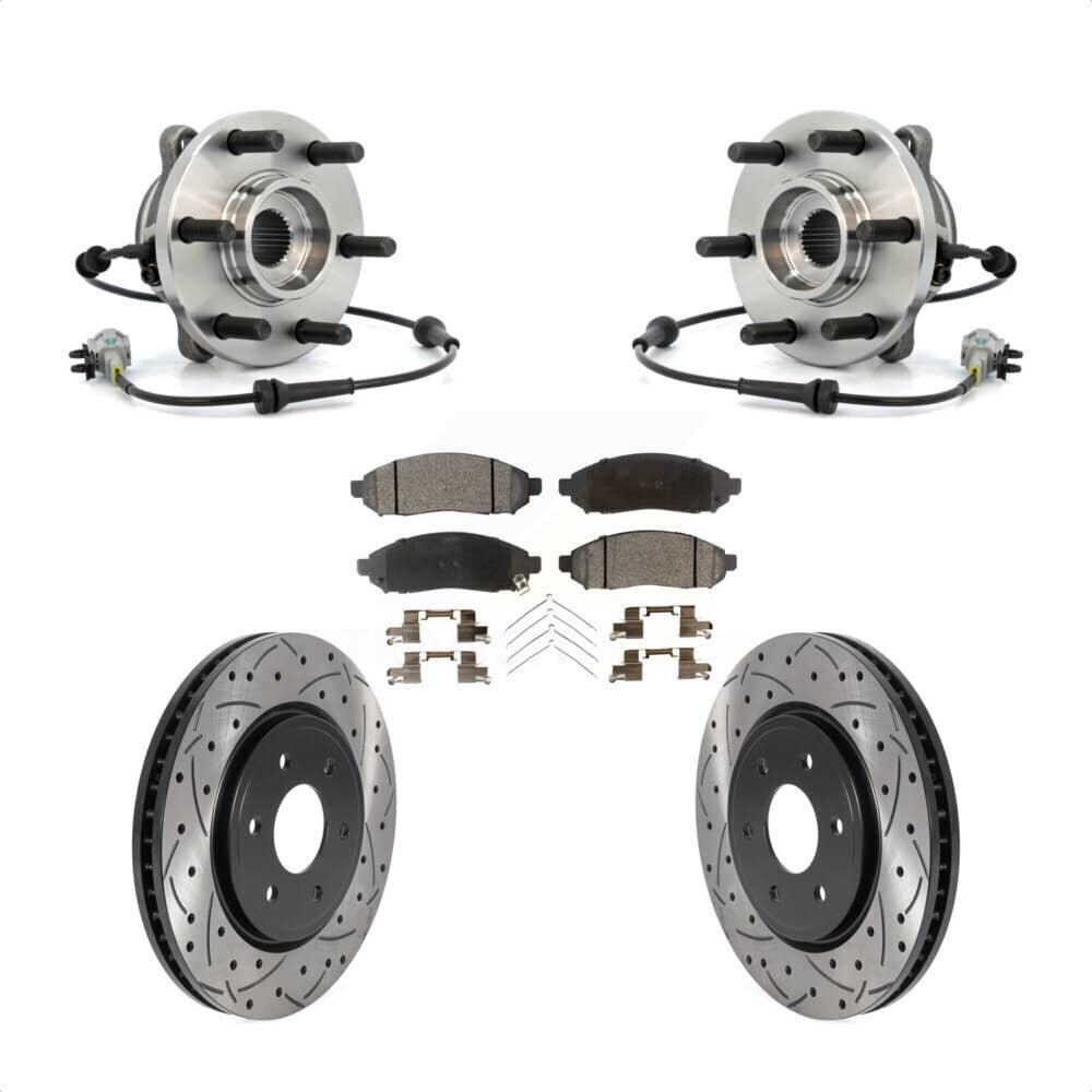 Transit Auto - KBB-115807 - Front Wheel Bearing and Hub Assembly Kits