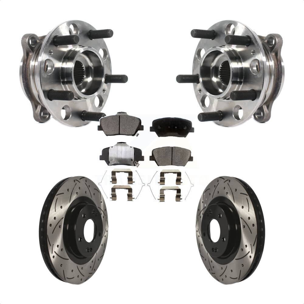Transit Auto - KBB-115815 - Front Wheel Bearing and Hub Assembly Kits