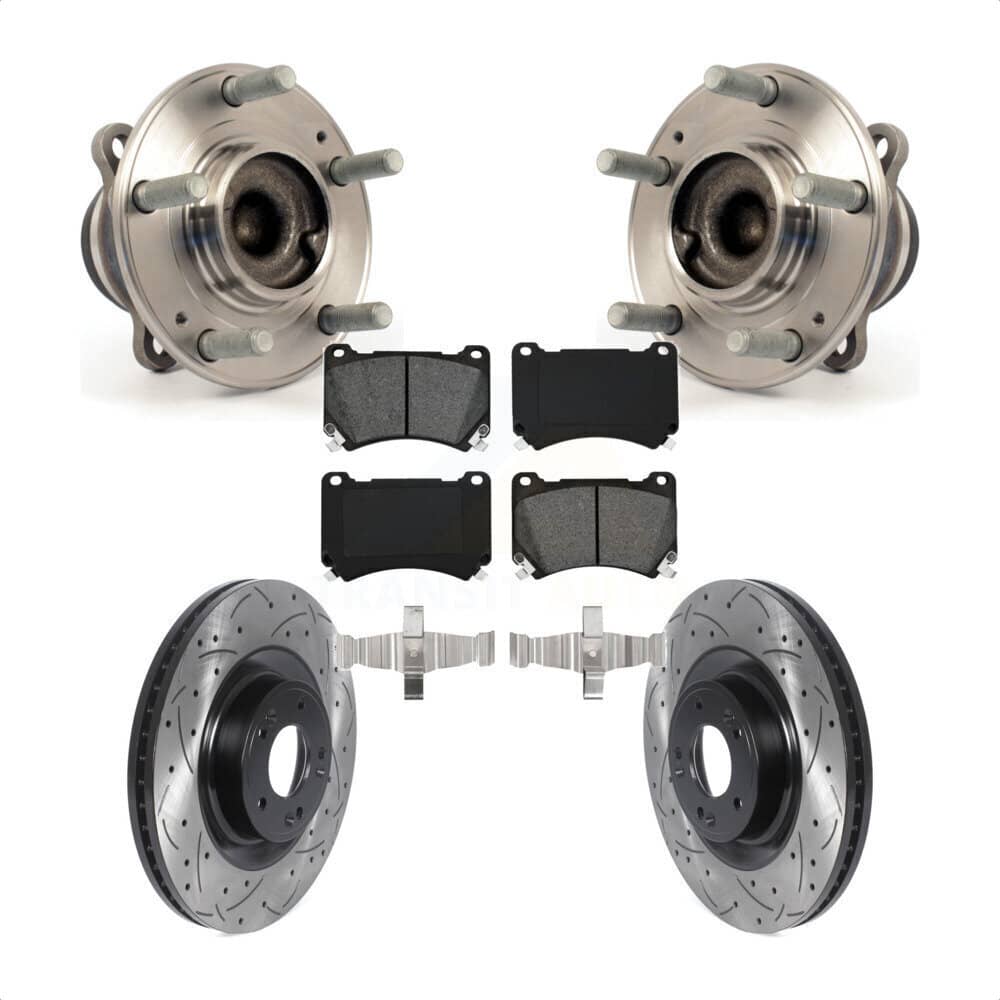 Transit Auto - KBB-115899 - Front Wheel Bearing and Hub Assembly Kits