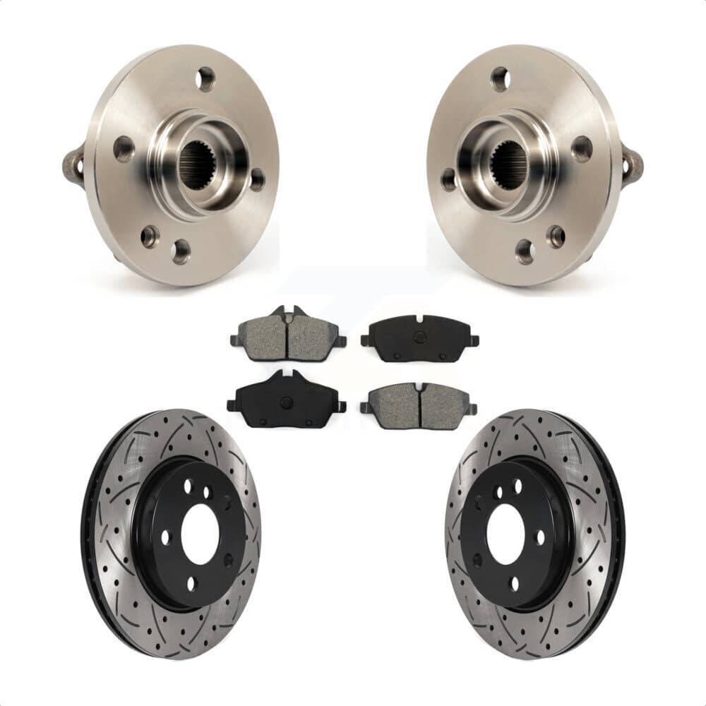 Transit Auto - KBB-115905 - Front Wheel Bearing and Hub Assembly Kits