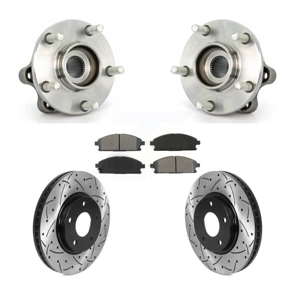 Transit Auto - KBB-115906 - Front Wheel Bearing and Hub Assembly Kits