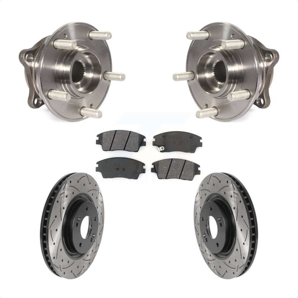 Transit Auto - KBB-115915 - Front Wheel Bearing and Hub Assembly Kits