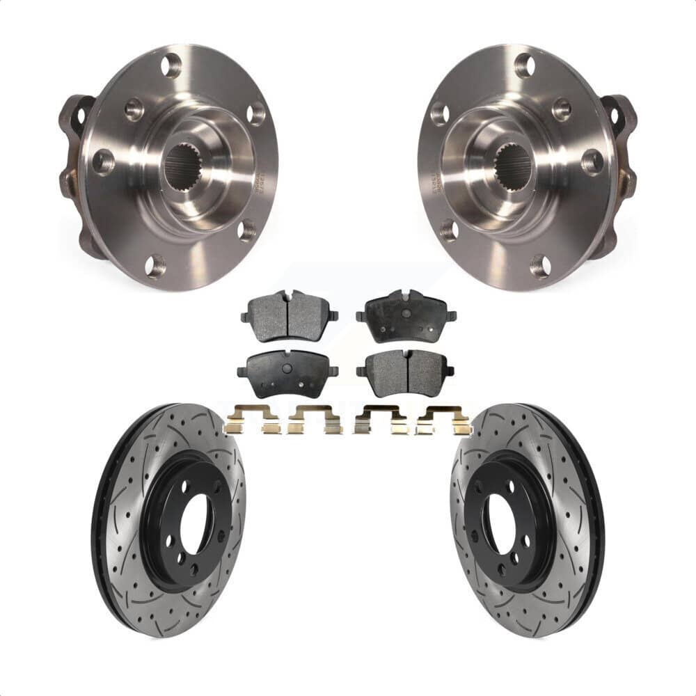 Transit Auto - KBB-116005 - Front Wheel Bearing and Hub Assembly Kits