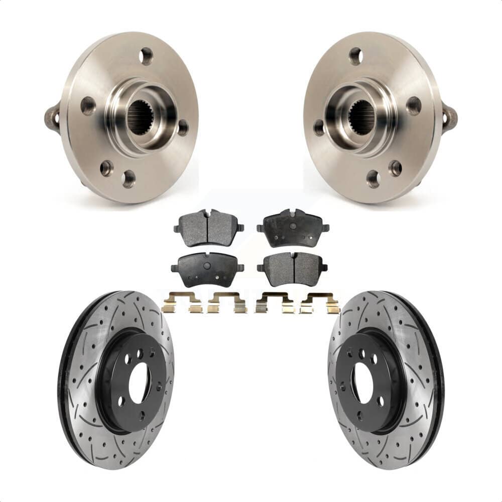 Transit Auto - KBB-116019 - Front Wheel Bearing and Hub Assembly Kits