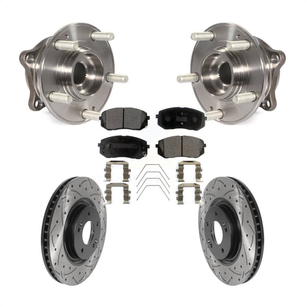 Transit Auto - KBB-116034 - Front Wheel Bearing and Hub Assembly Kits