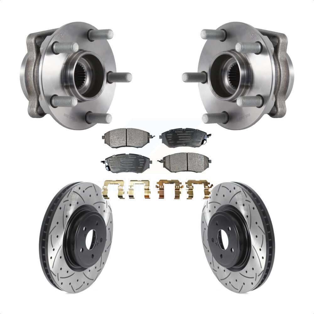 Transit Auto - KBB-116035 - Front Wheel Bearing and Hub Assembly Kits