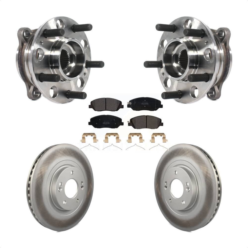 Transit Auto - KBB-116081 - Front Wheel Bearing and Hub Assembly Kits