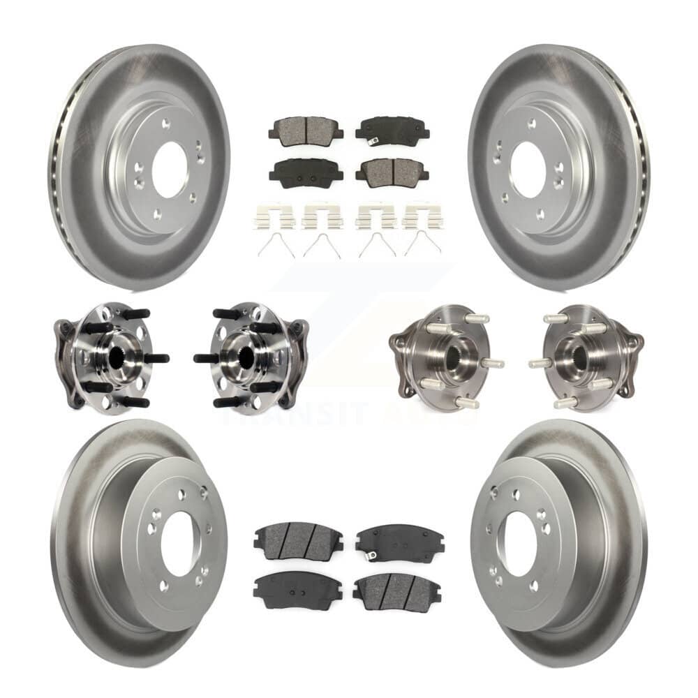 Transit Auto - KBB-116103 - Front and Rear Wheel Bearing and Hub Assembly Kits