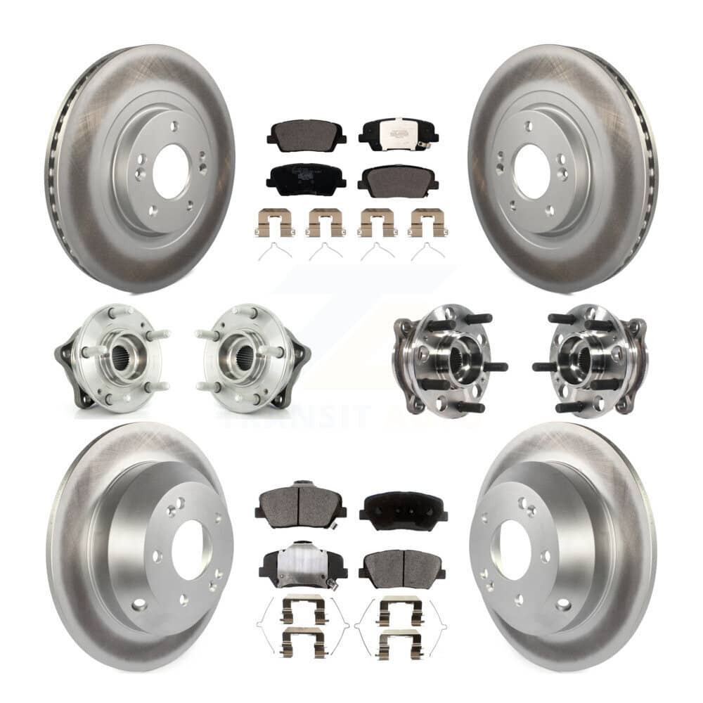 Transit Auto - KBB-116130 - Front and Rear Wheel Bearing and Hub Assembly Kits
