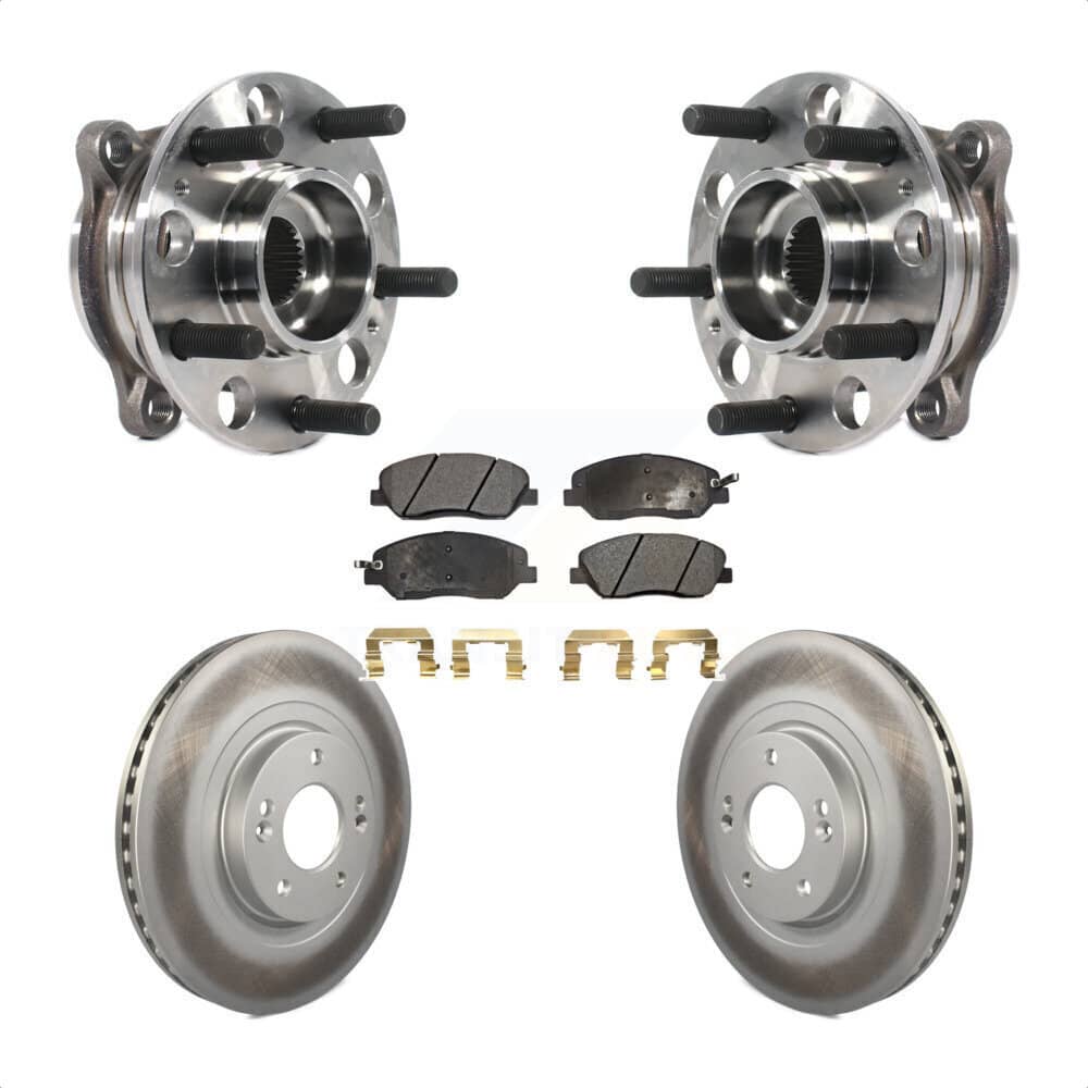 Transit Auto - KBB-116139 - Front Wheel Bearing and Hub Assembly Kits