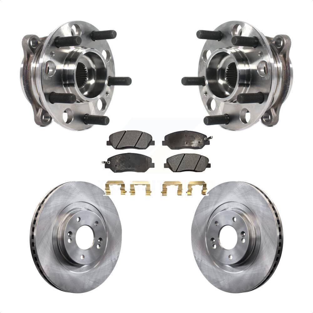 Transit Auto - KBB-116151 - Front Wheel Bearing and Hub Assembly Kits