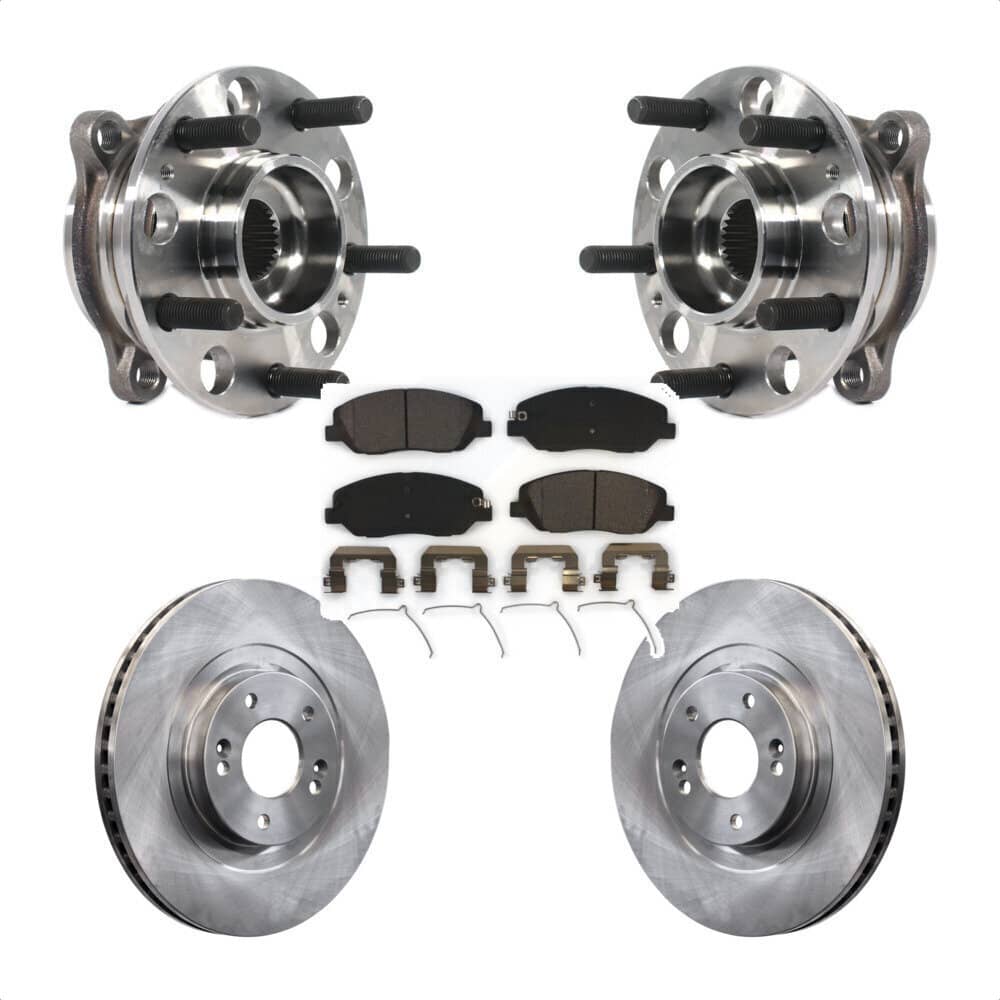 Transit Auto - KBB-116171 - Front Wheel Bearing and Hub Assembly Kits