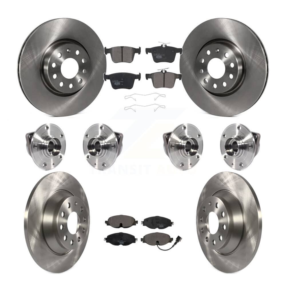 Transit Auto - KBB-116208 - Front and Rear Wheel Bearing and Hub Assembly Kits