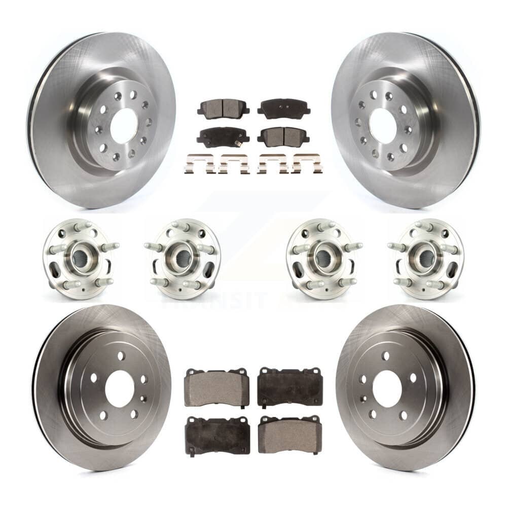 Transit Auto - KBB-116230 - Front and Rear Wheel Bearing and Hub Assembly Kits