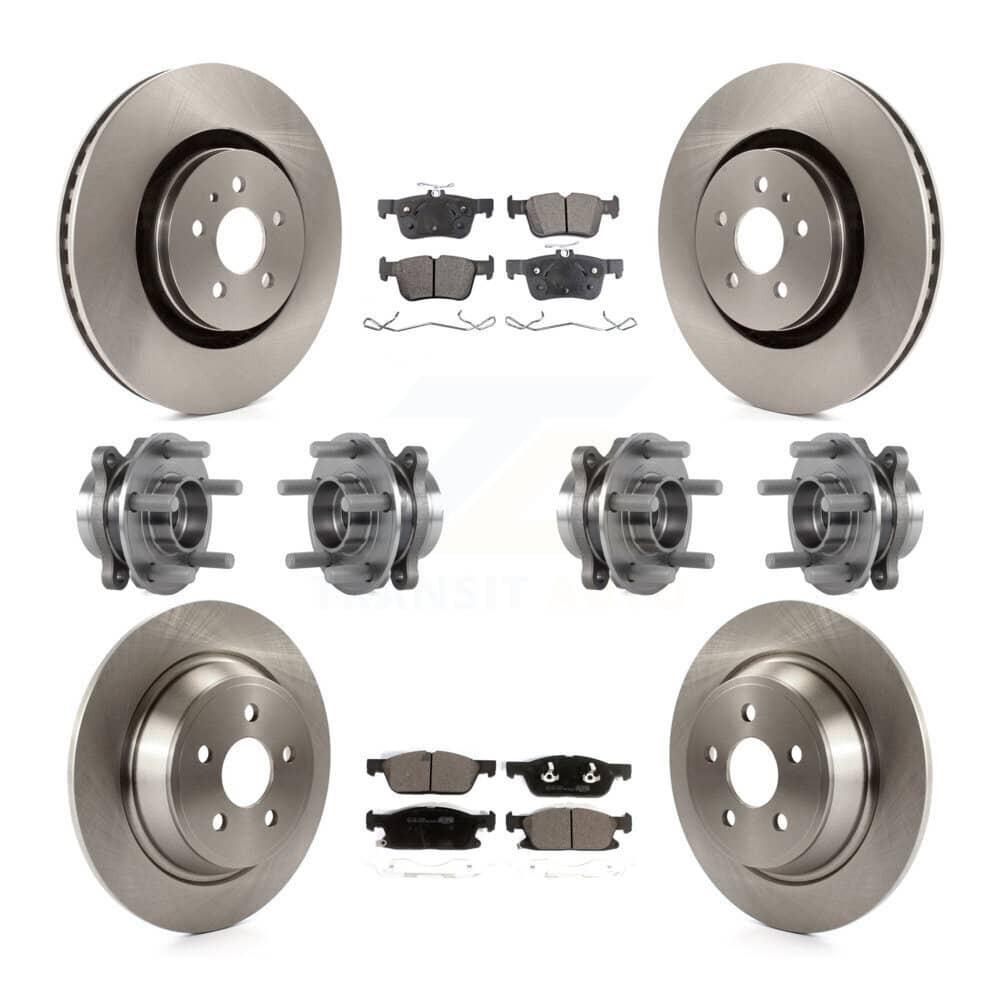 Transit Auto - KBB-116289 - Front and Rear Wheel Bearing and Hub Assembly Kits