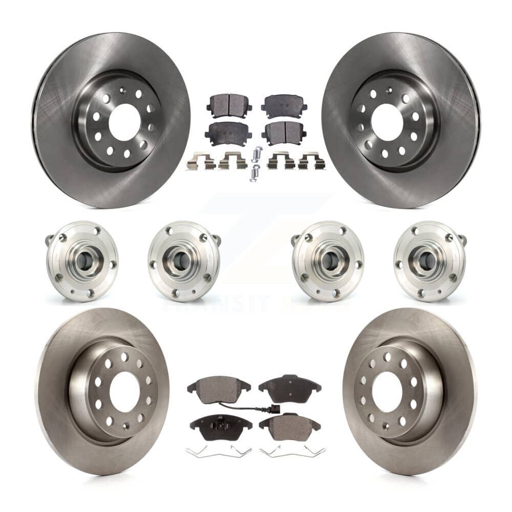 Transit Auto - KBB-116299 - Front and Rear Wheel Bearing and Hub Assembly Kits