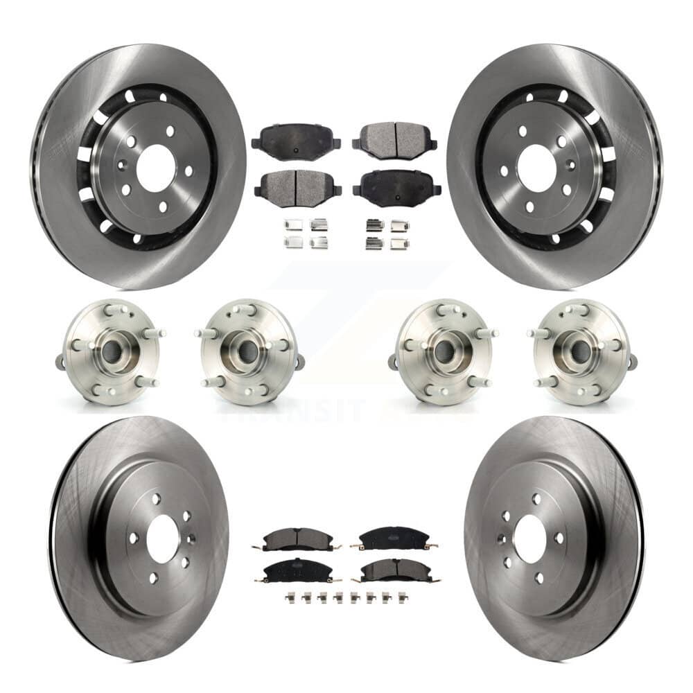 Transit Auto - KBB-116308 - Front and Rear Wheel Bearing and Hub Assembly Kits