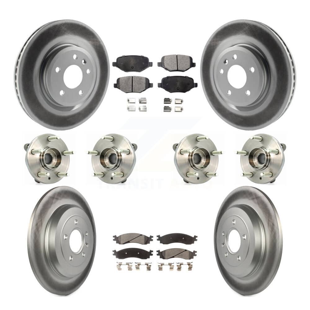 Transit Auto - KBB-116372 - Front and Rear Wheel Bearing and Hub Assembly Kits