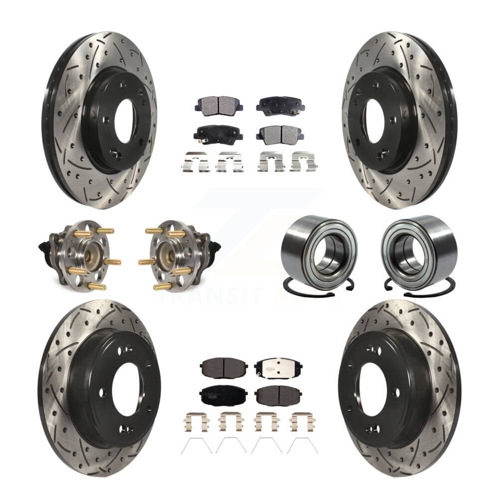 Transit Auto - KBB-116488 - Front and Rear Wheel Bearing Kits