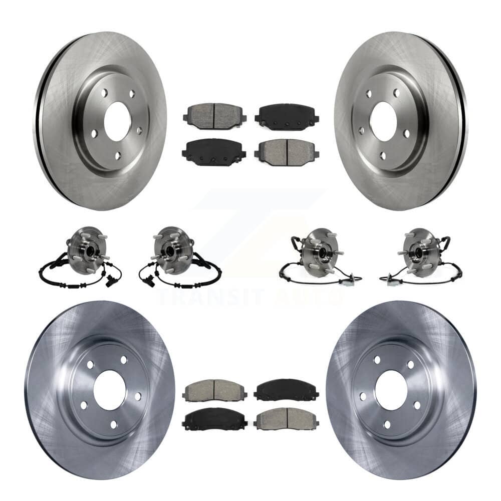 Transit Auto - KBB-116716 - Front and Rear Wheel Bearing and Hub Assembly Kits