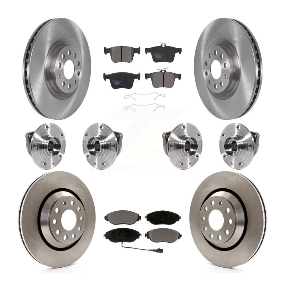 Transit Auto - KBB-116779 - Front and Rear Wheel Bearing and Hub Assembly Kits