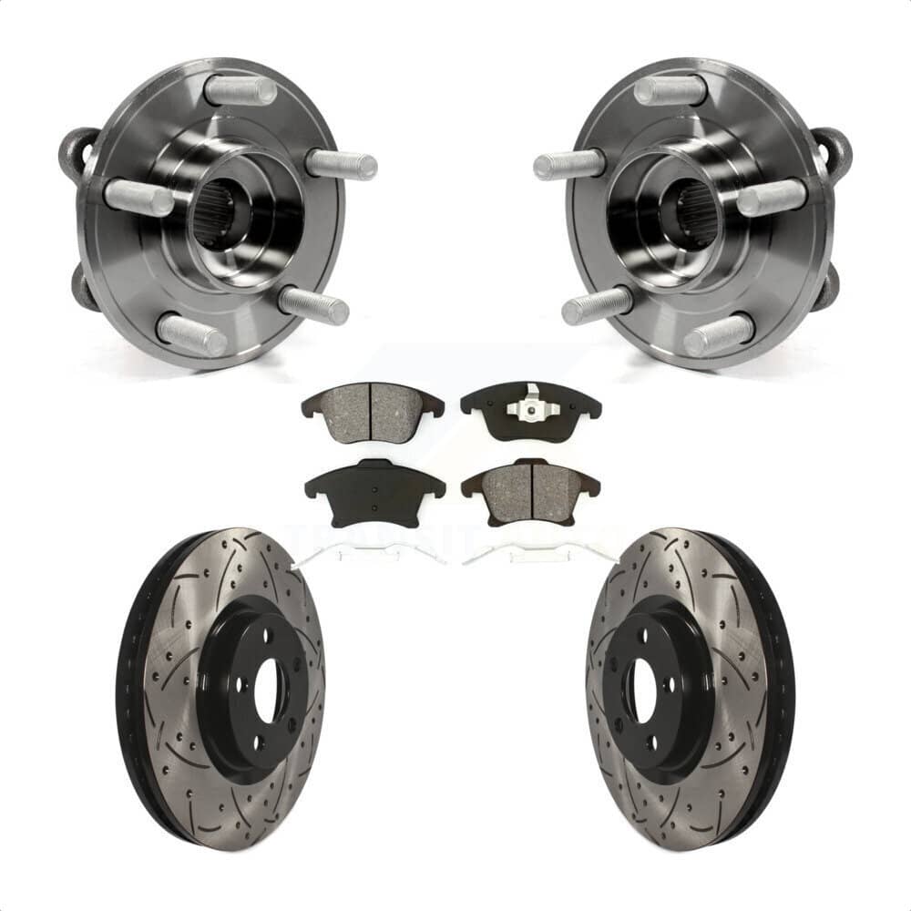Transit Auto - KBB-116801 - Front Wheel Bearing and Hub Assembly Kits