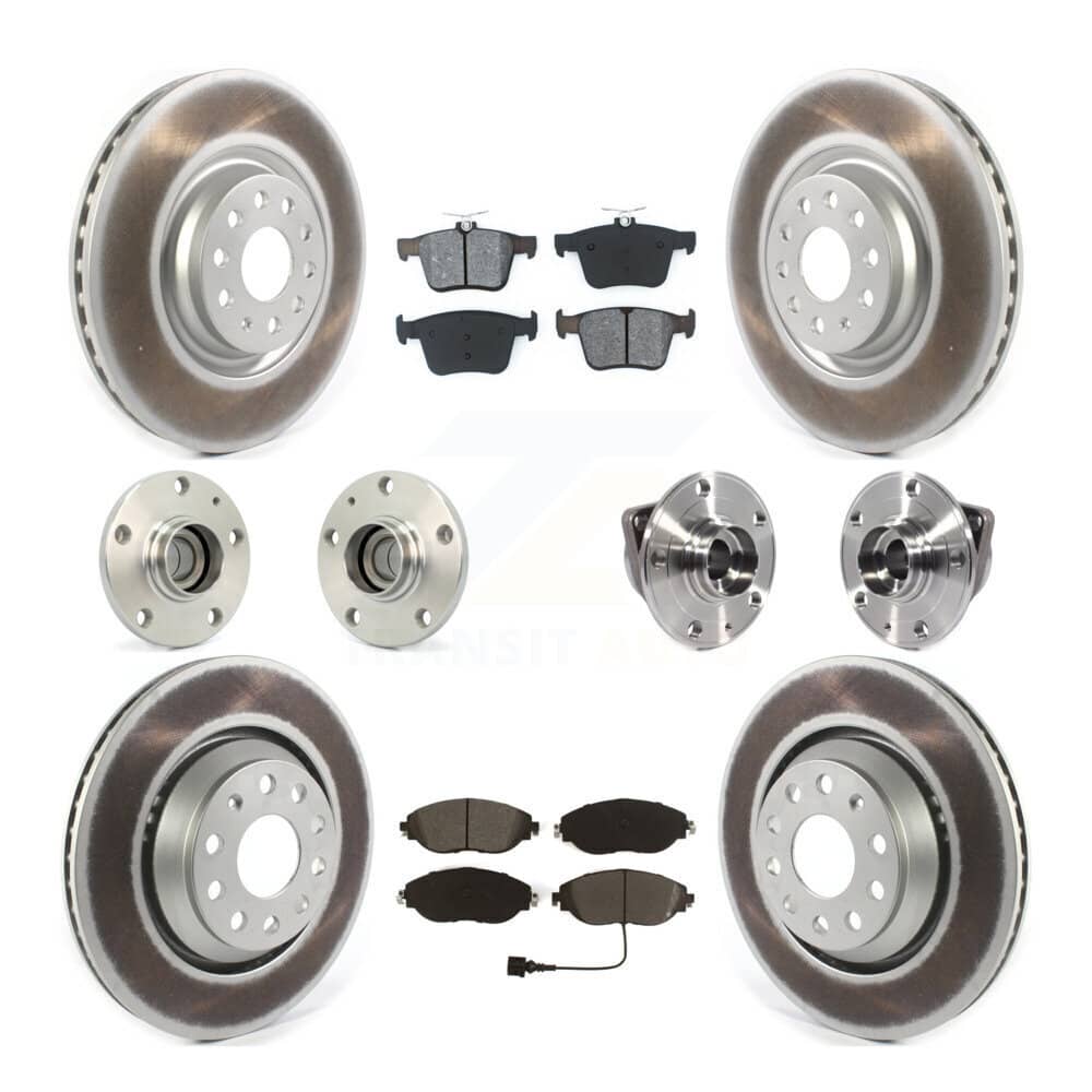 Transit Auto - KBB-116824 - Front and Rear Wheel Bearing and Hub Assembly Kits
