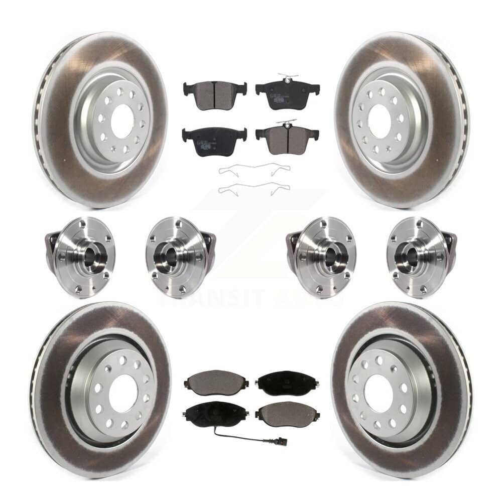 Transit Auto - KBB-116835 - Front and Rear Wheel Bearing and Hub Assembly Kits