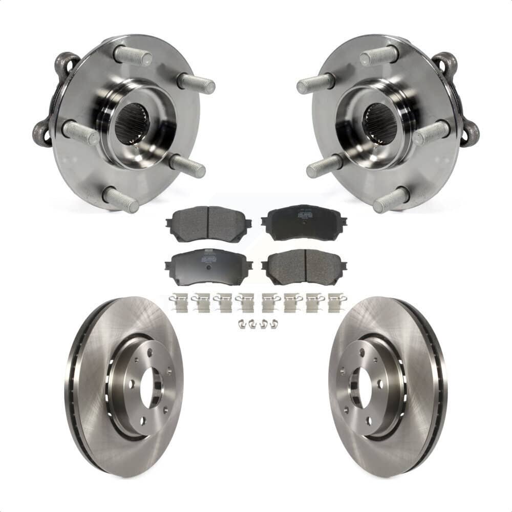Transit Auto - KBB-116848 - Front Wheel Bearing and Hub Assembly Kits
