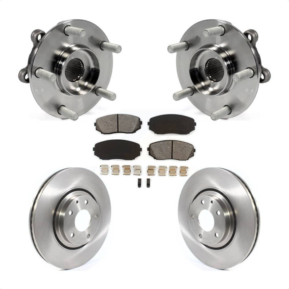 Transit Auto - KBB-116850 - Front Wheel Bearing and Hub Assembly Kits