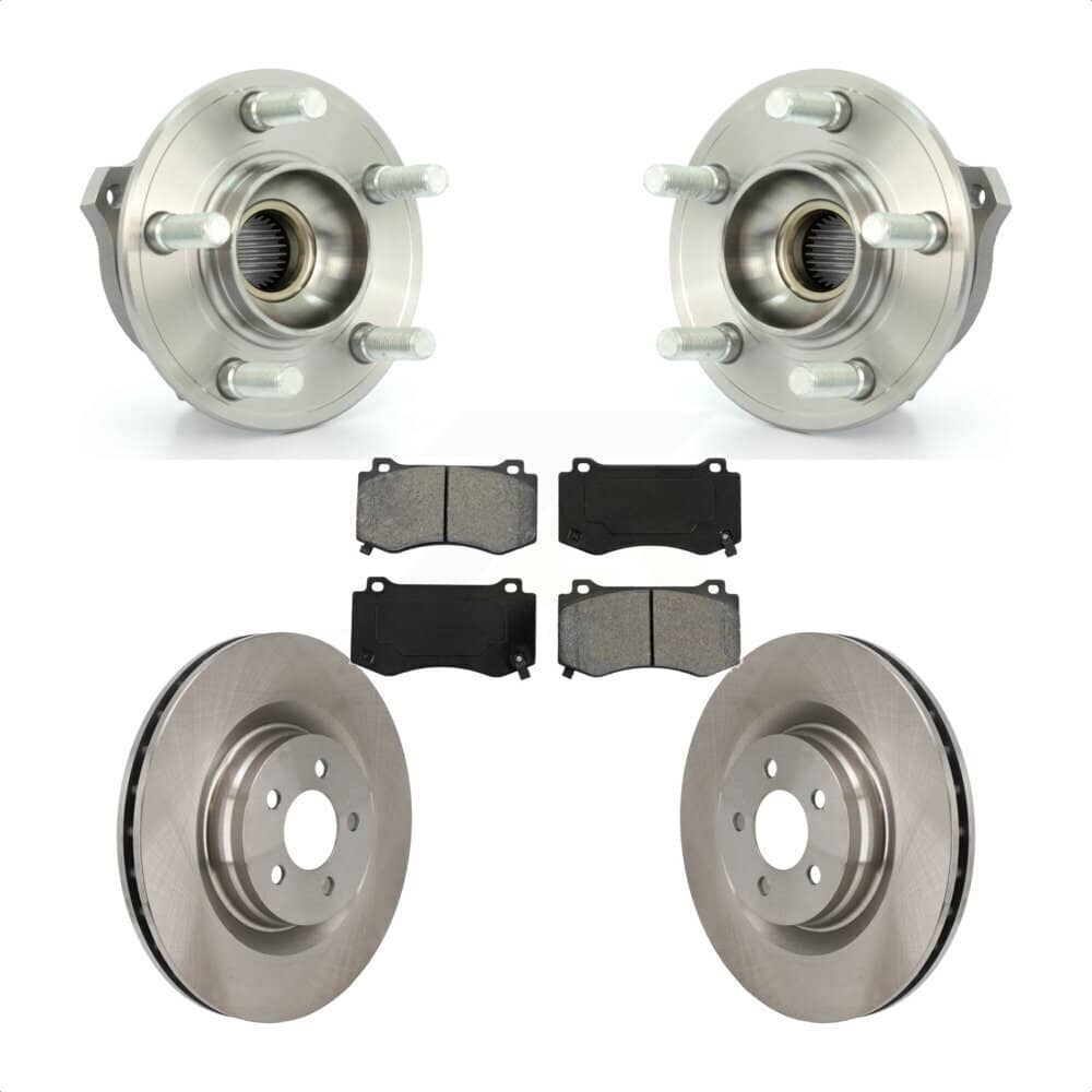 Transit Auto - KBB-116853 - Front Wheel Bearing and Hub Assembly Kits