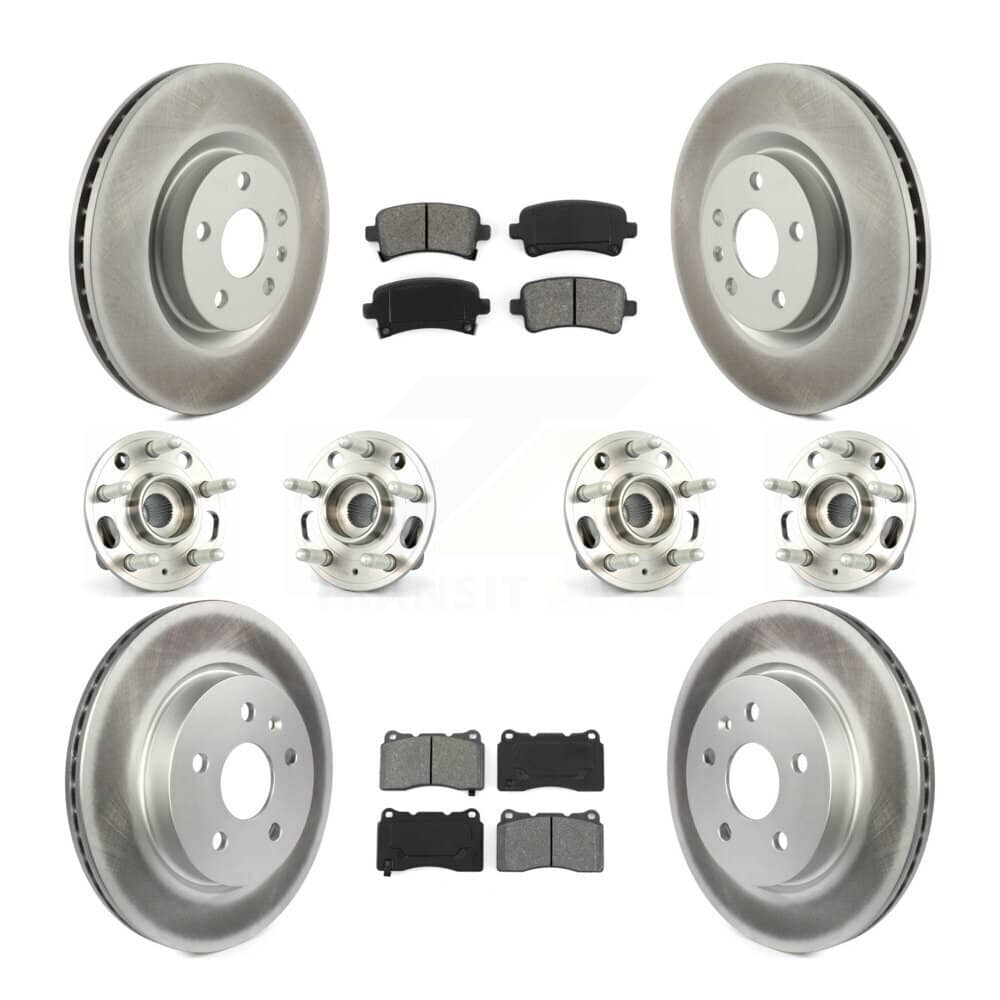 Transit Auto - KBB-116906 - Front and Rear Wheel Bearing and Hub Assembly Kits