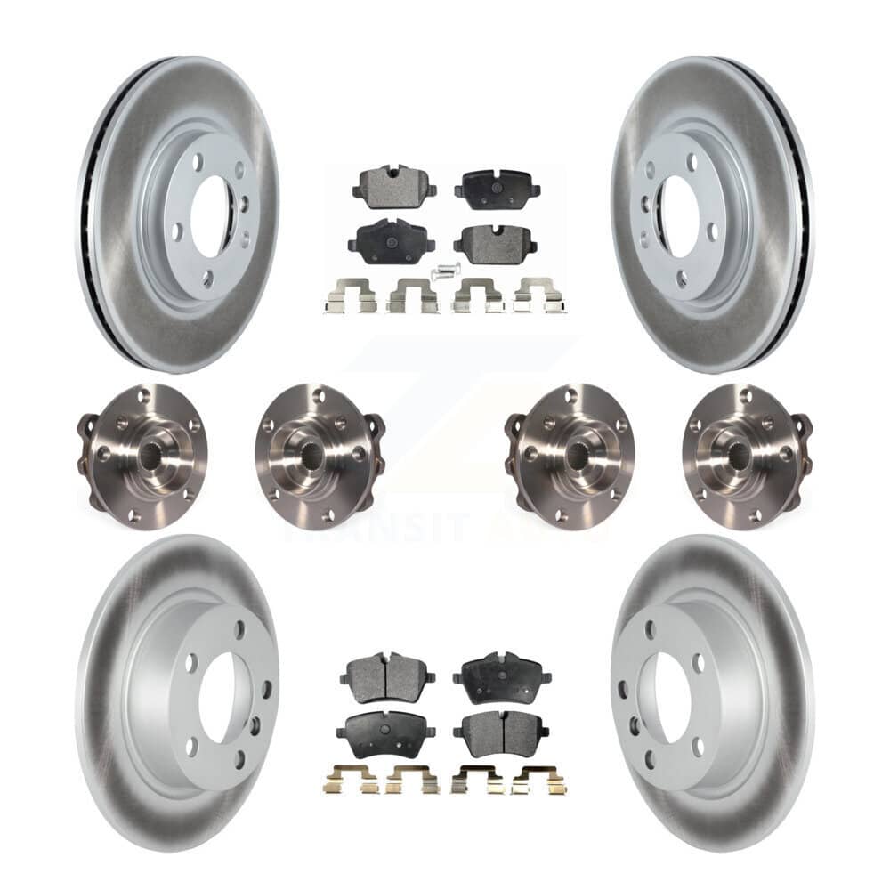 Transit Auto - KBB-116918 - Front and Rear Wheel Bearing and Hub Assembly Kits