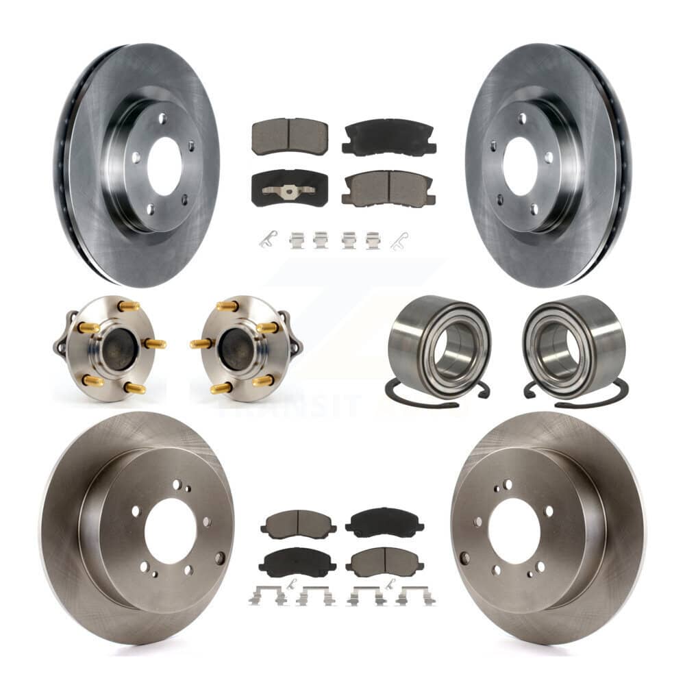 Transit Auto - KBB-117126 - Front and Rear Wheel Bearing Kits