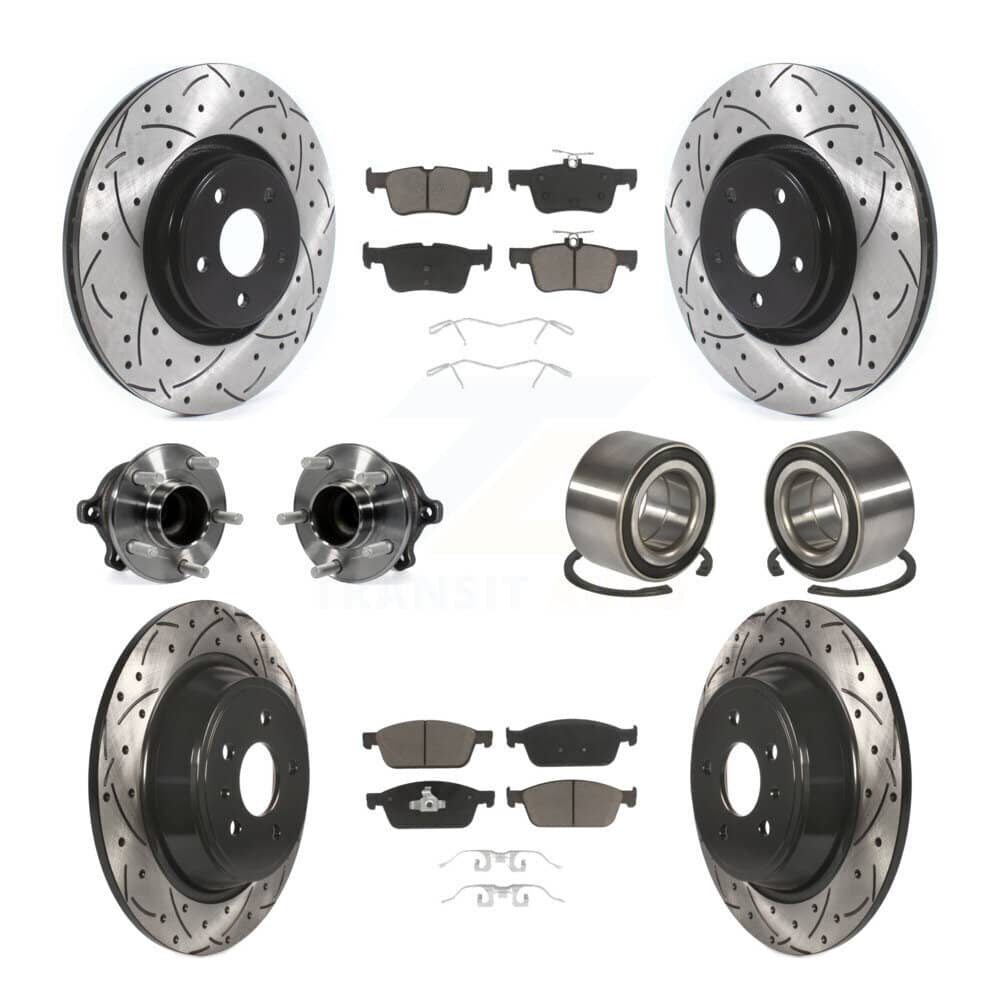 Transit Auto - KBB-117488 - Front and Rear Wheel Bearing Kits