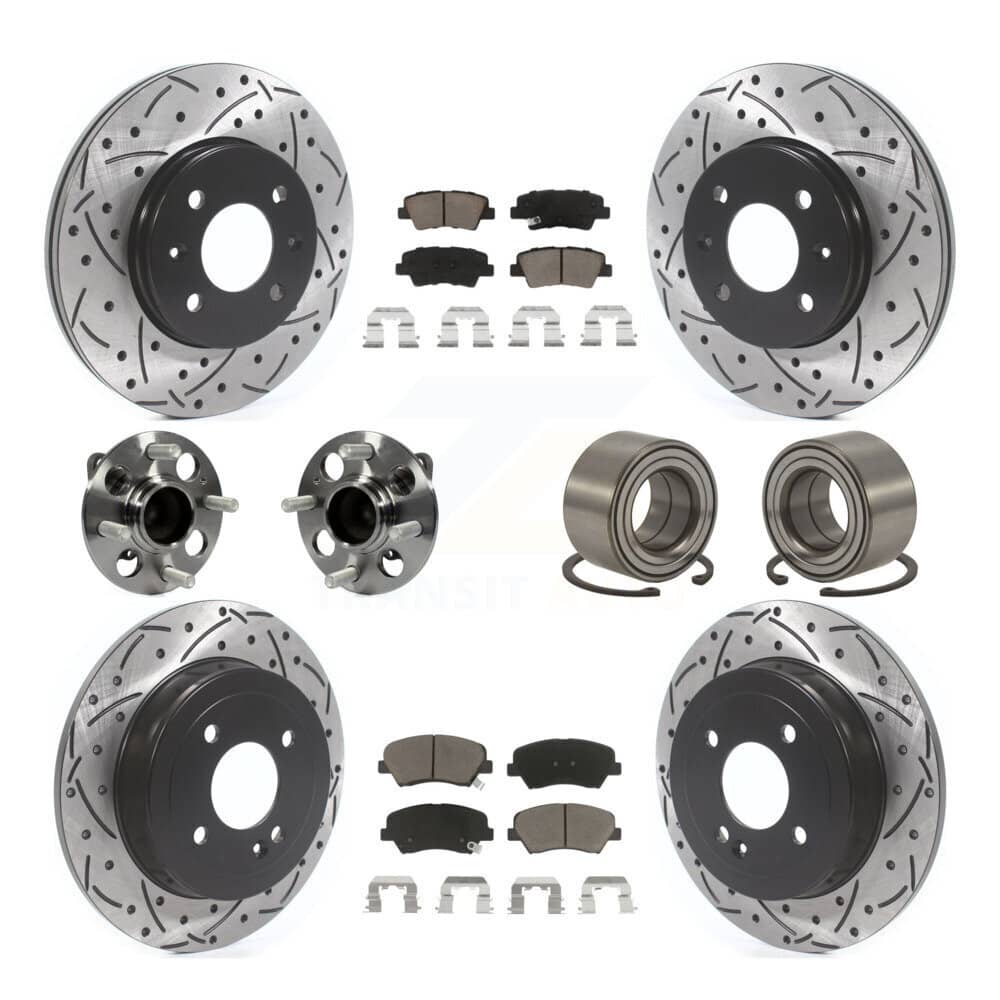 Transit Auto - KBB-117495 - Front and Rear Wheel Bearing Kits